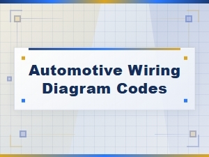 Understanding Automotive Wiring Diagram Codes